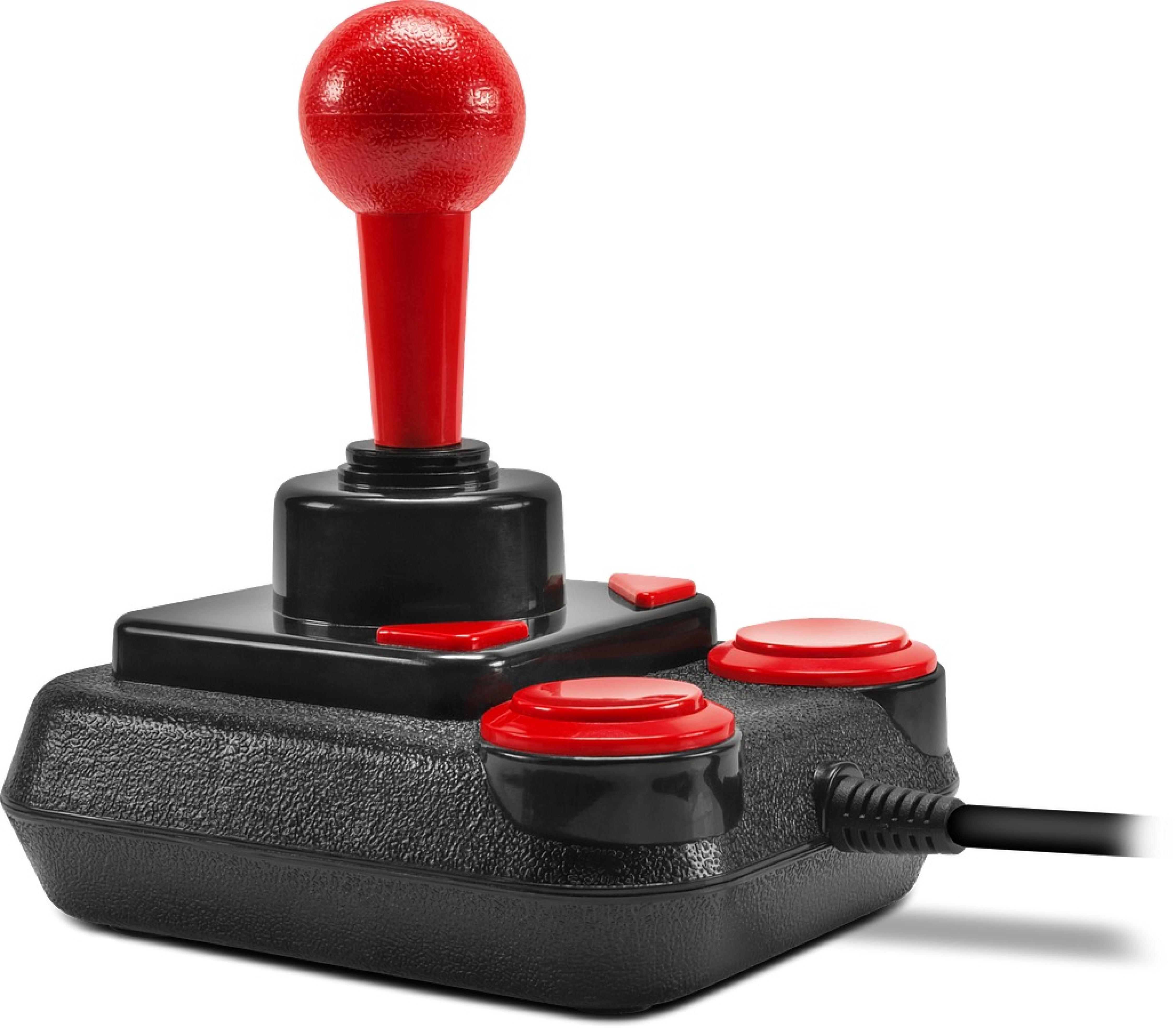 COMPETITION PRO EXTRA USB Joystick, schwarz-rot