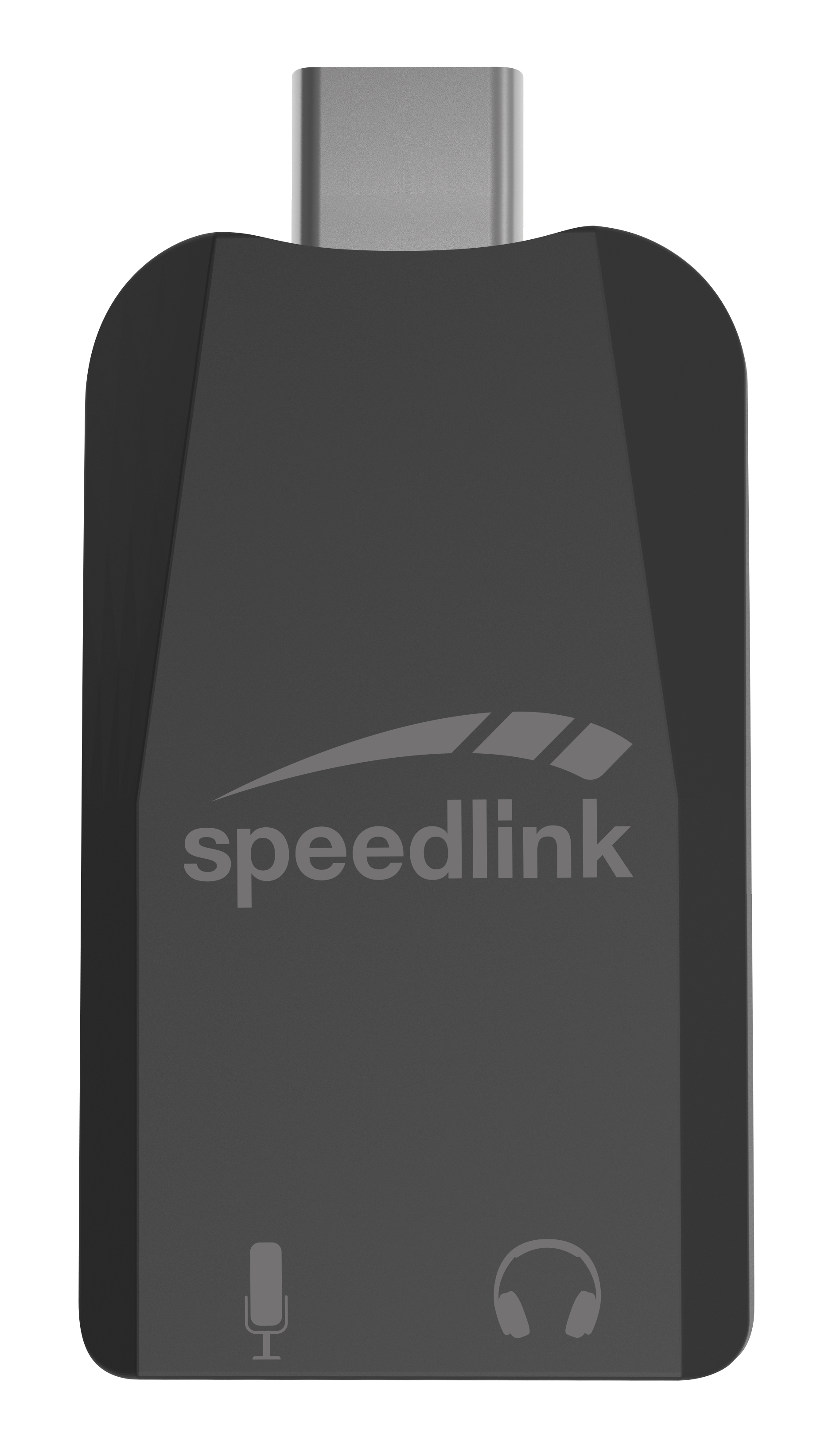 VIGO USB-C Soundkarte, schwarz