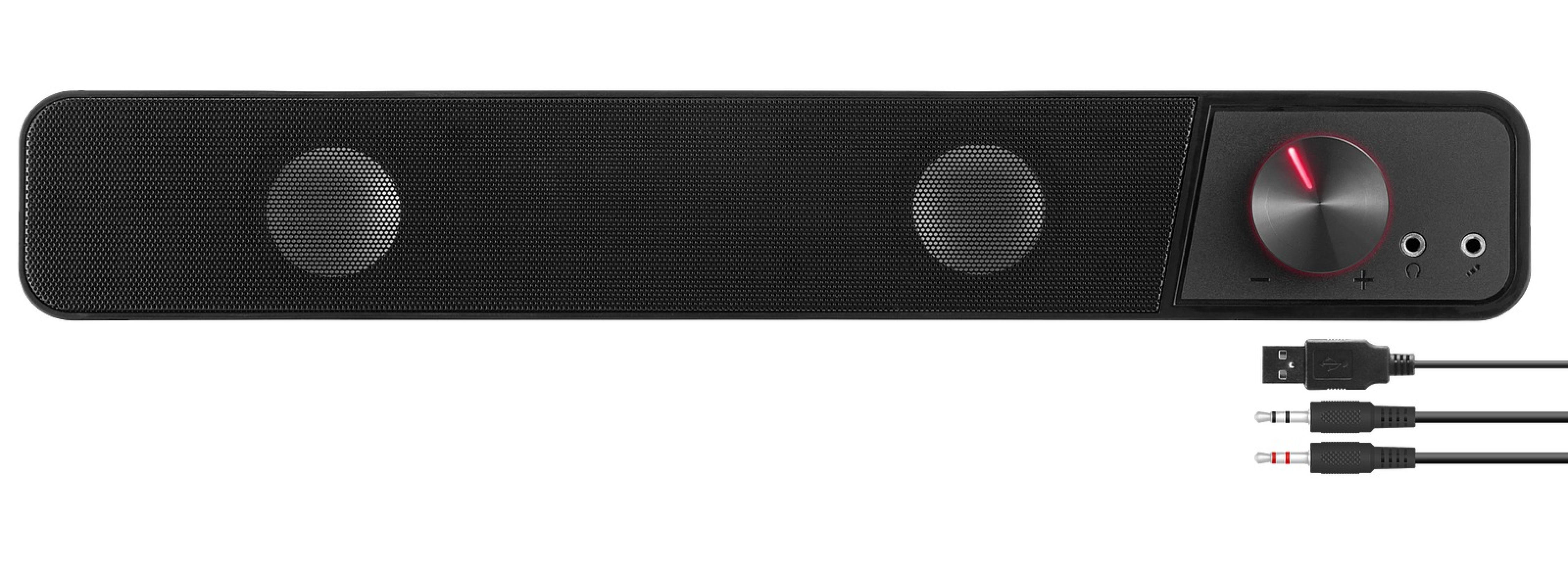 BRIO Stereo Soundbar, schwarz
