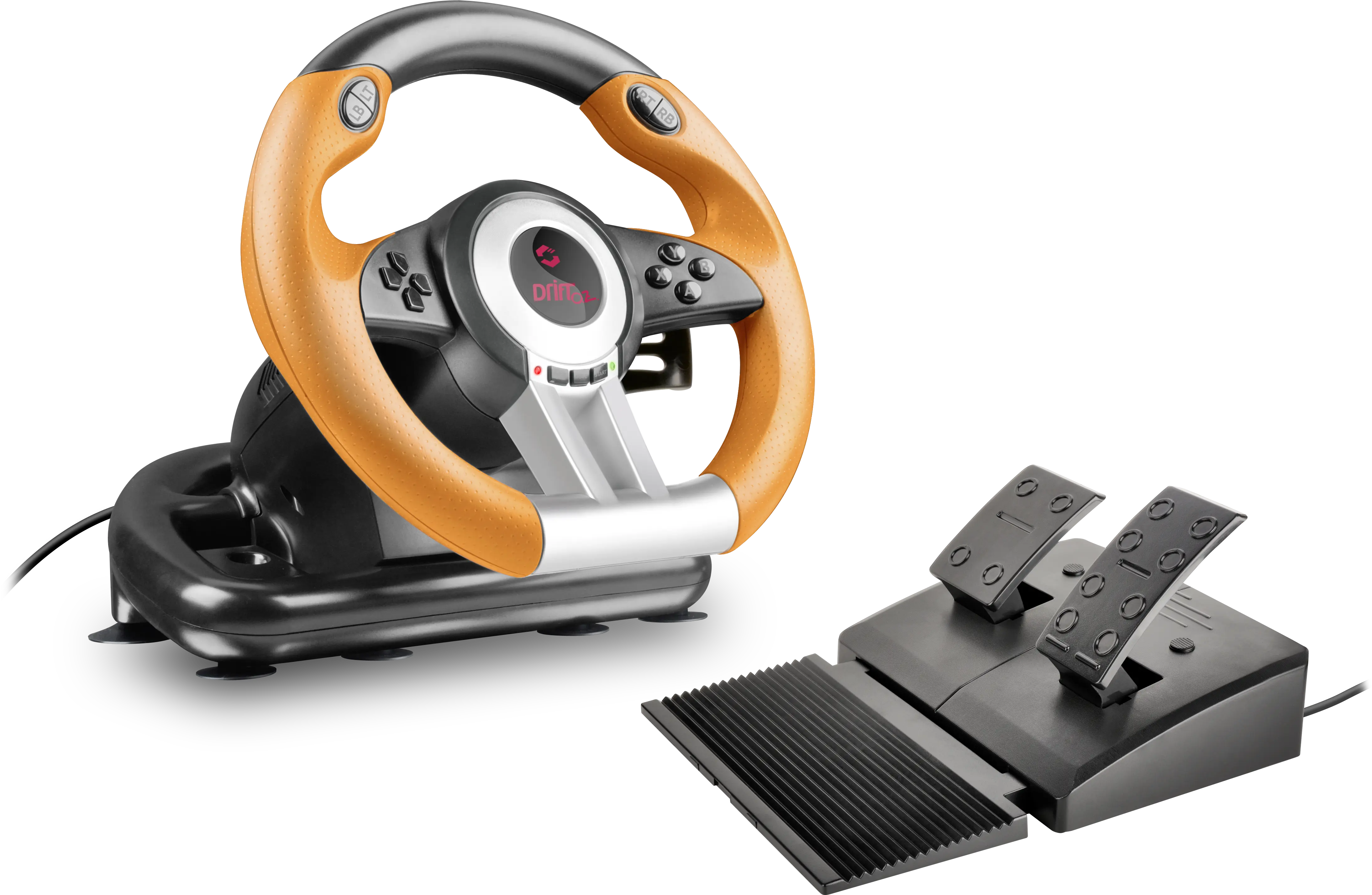 DRIFT O.Z. Lenkrad PC, schwarz-orange